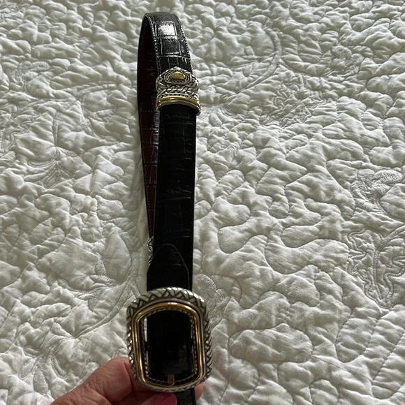 Women’s Brighton Belt.EUC.Sz-30 M.Length of belt 34.5 inches. - Picture 5 of 7